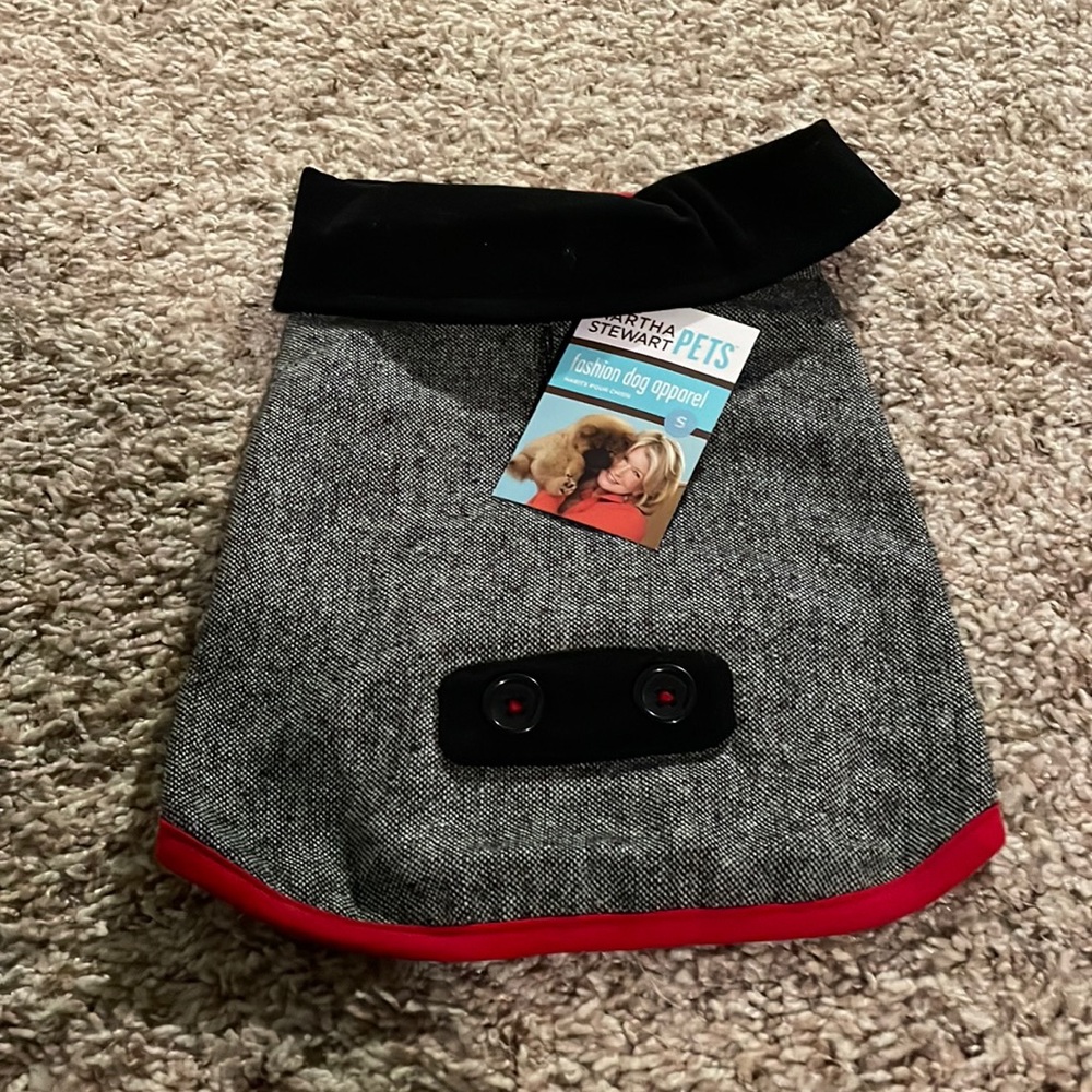 NWT Martha Stewart Pets Dog Jacket